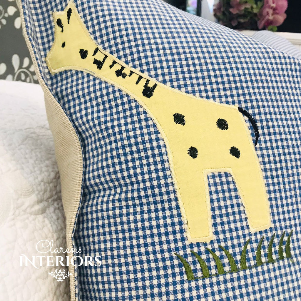 Kiddies Check Scatter Cushion Cover