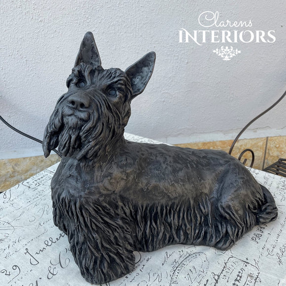 Leo the Scottish Terrier Sculpture