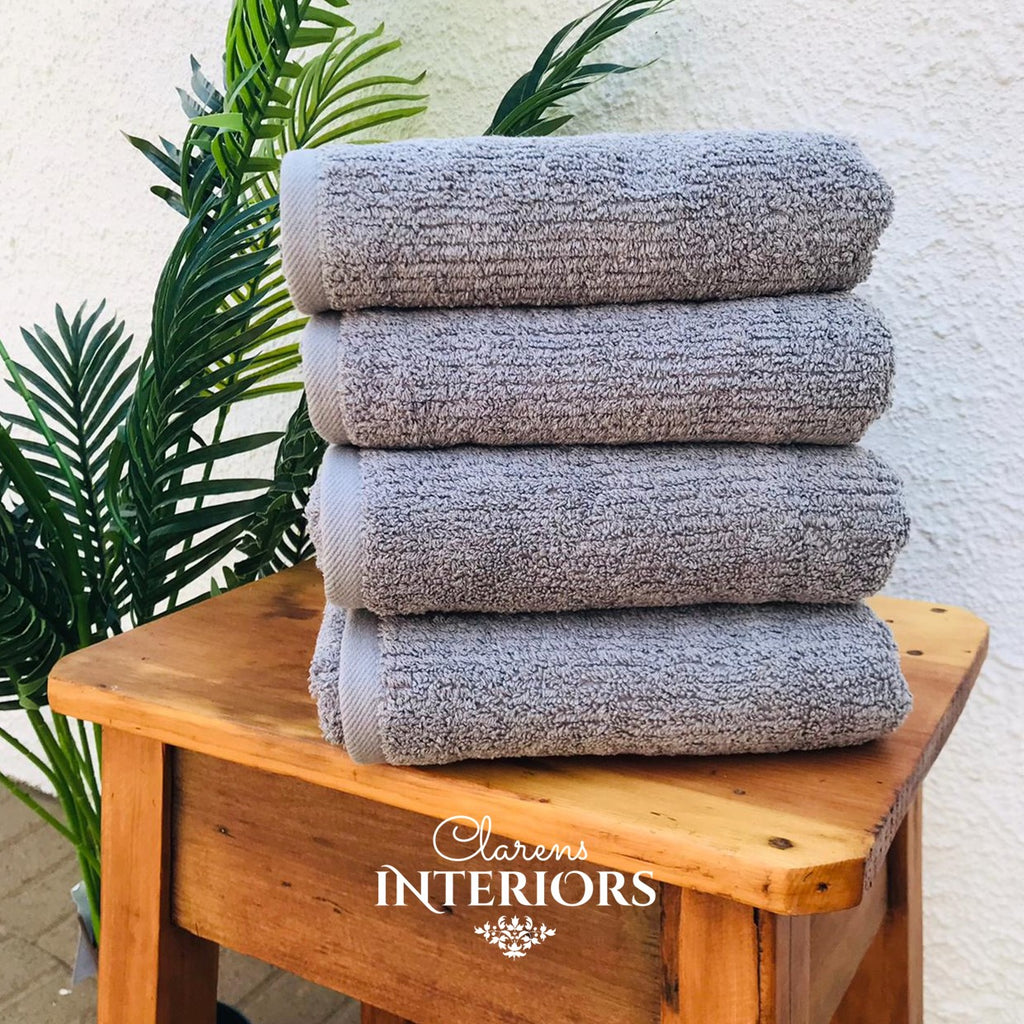 Reed Grey Towel Collection