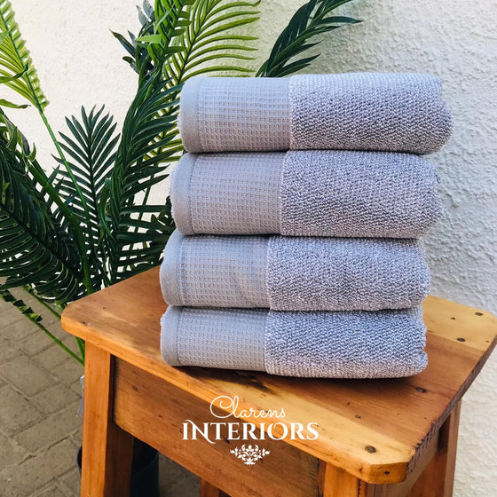 Plush Grey Towel Collection