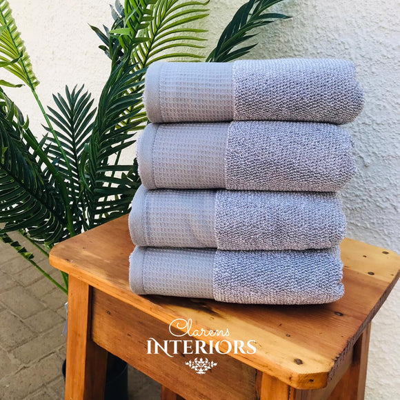 Plush Grey Towel Collection