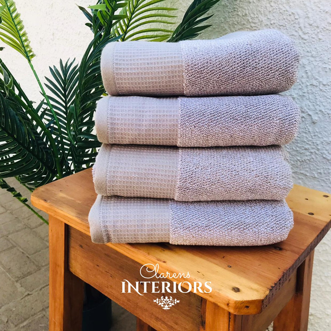 Plush Oatmeal Towel Collection