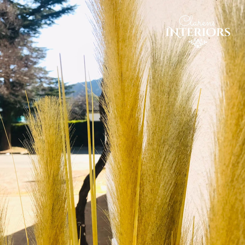 Grass 120cm Gold in Pot