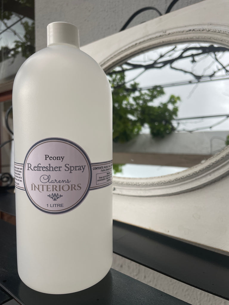 Clarens Interiors Peony Blend Refresher Spray - 1 Litre refill