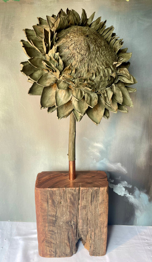 Forever Joy - The Sovereign - Olive sculpture