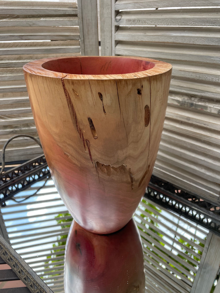 Natural Edge - Rooi Ivoor Vaas