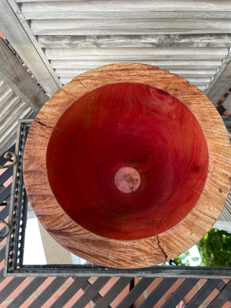 Natural Edge - Rooi Ivoor Vaas