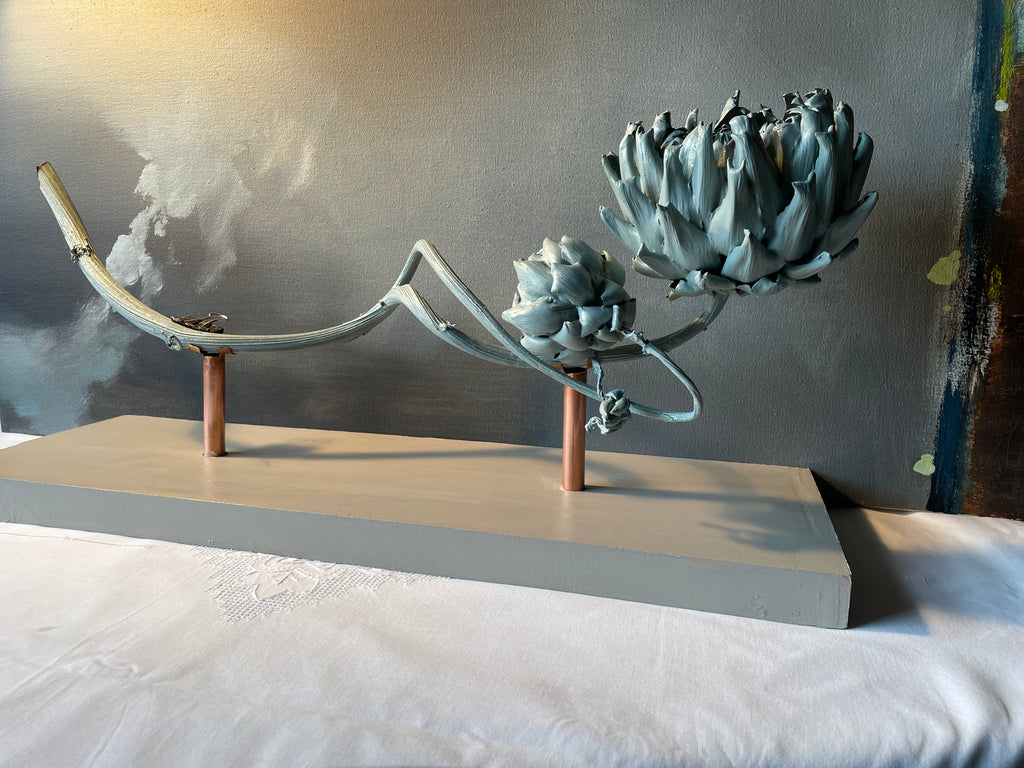 Forever Joy Artichoke Sculpture