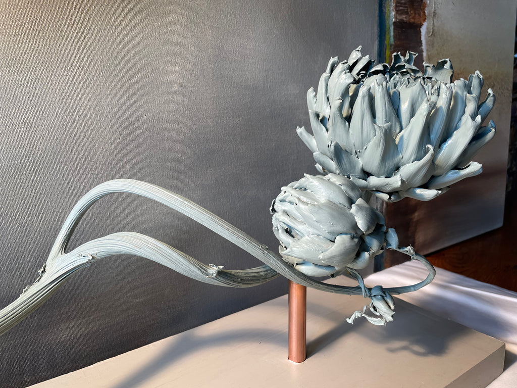 Forever Joy Artichoke Sculpture