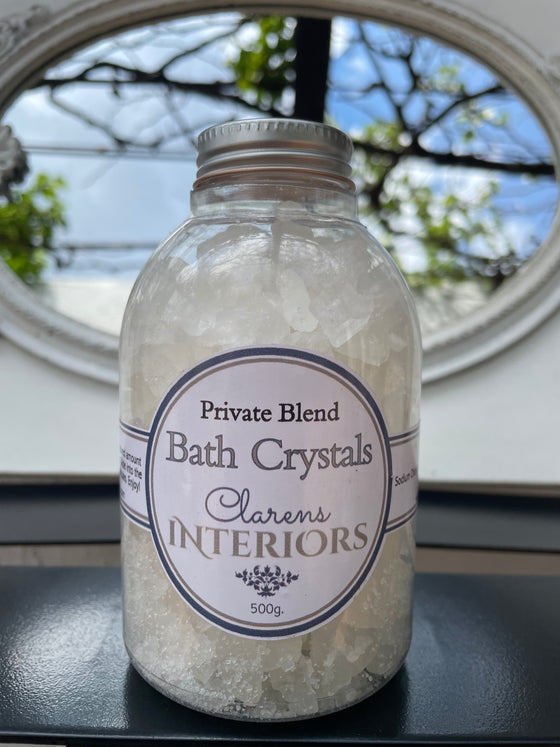 Clarens Interiors Private Blend Bath Crystals