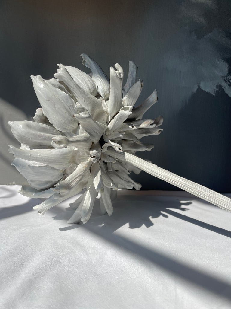 Forever Joy Artichoke Sculpture – Soft White