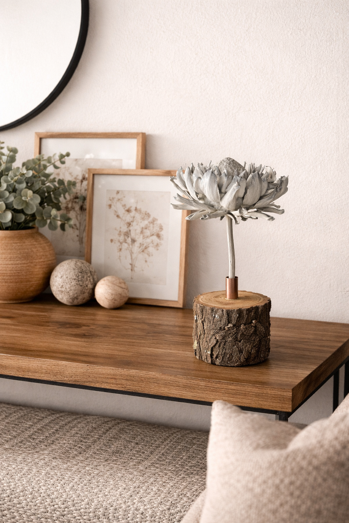 Forever Joy Artichoke Sculpture – Soft White