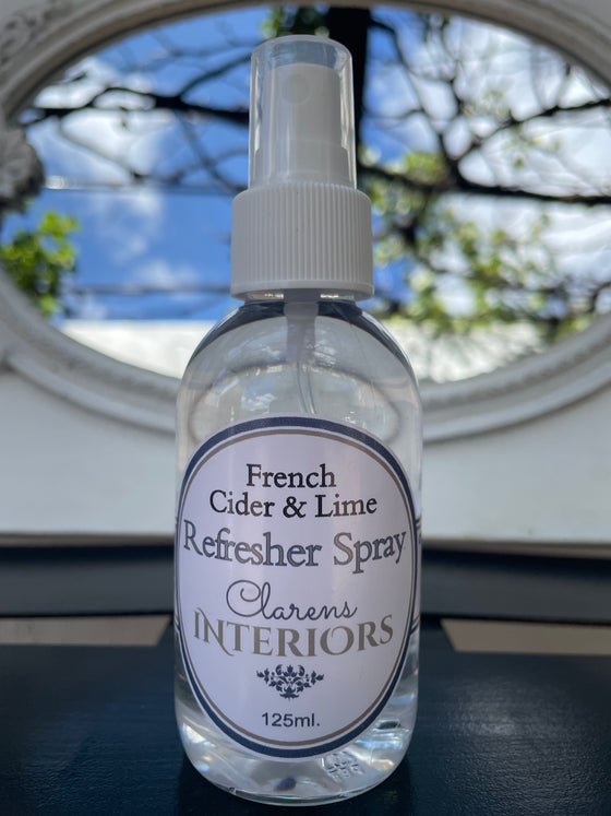 Clarens Interiors French Cider and Lime Refresher Spray