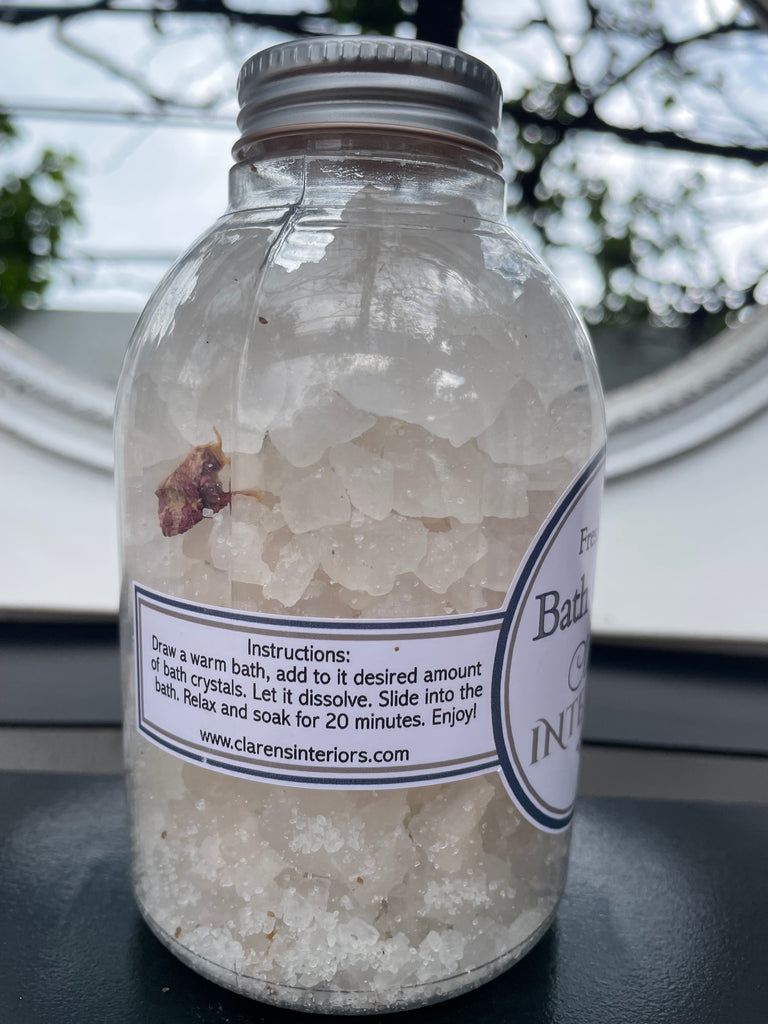 Clarens Interiors Peony Bath Crystals