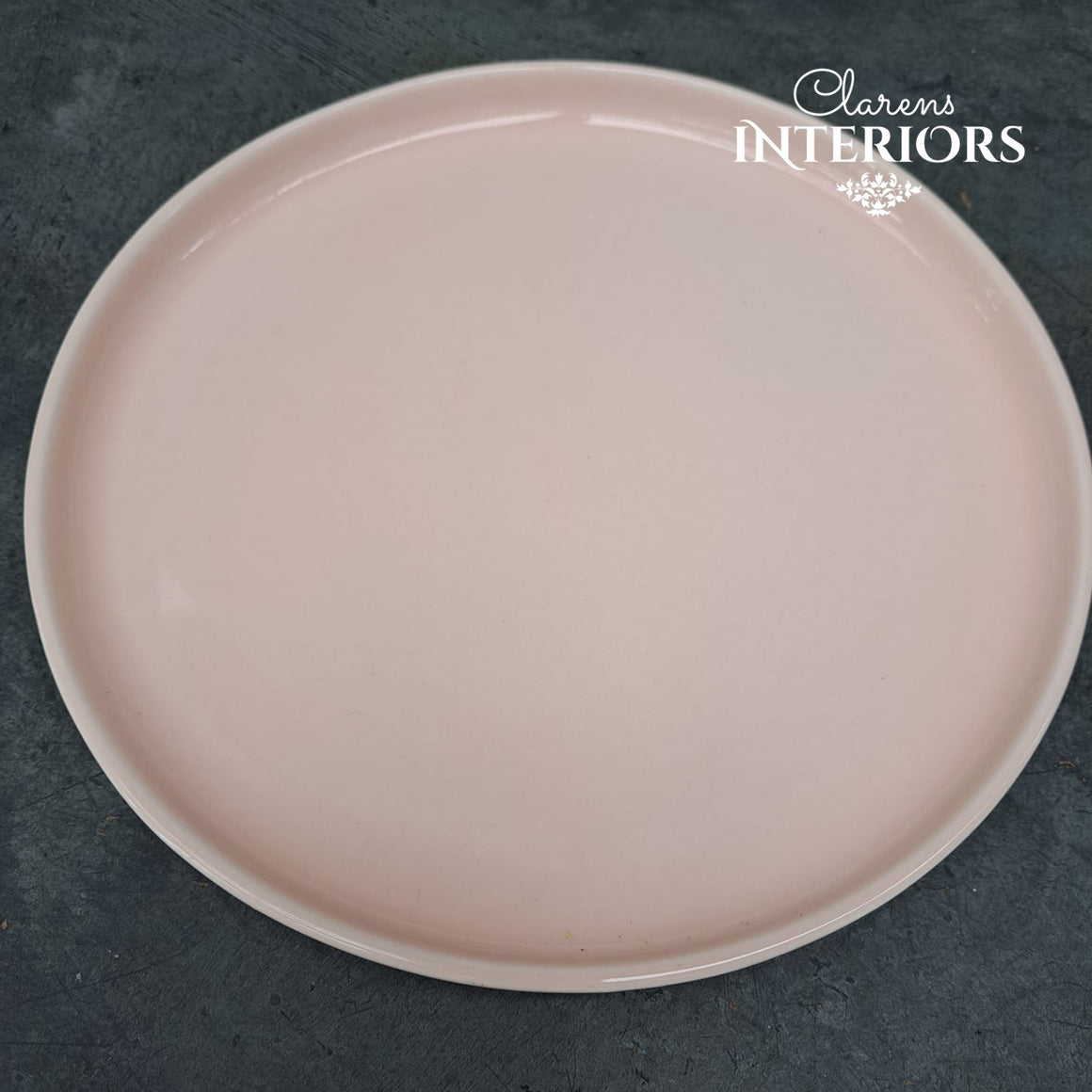 Kiki Side plate - Pink Gloss
