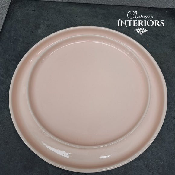 Kiki Dinner Plate - Pink Gloss
