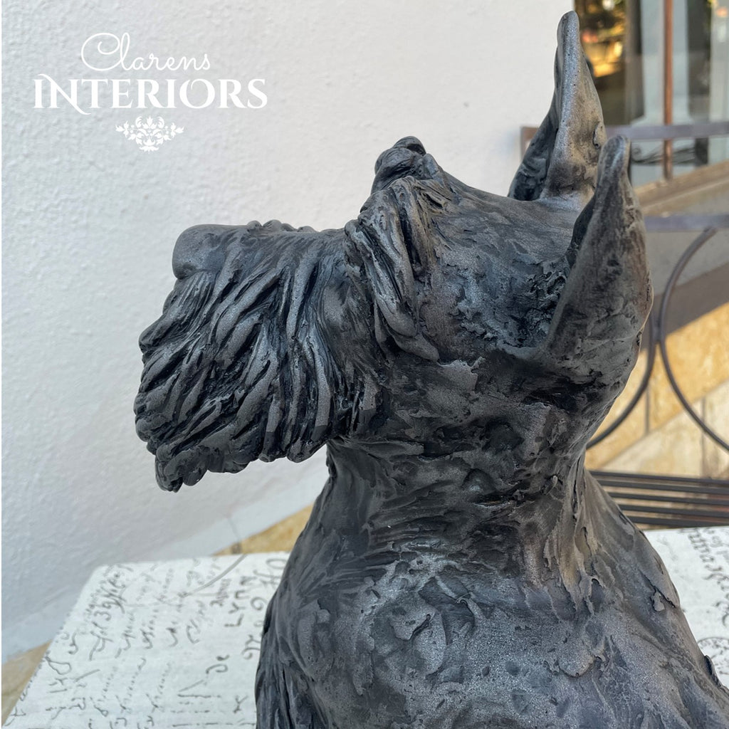 Leo the Scottish Terrier Sculpture