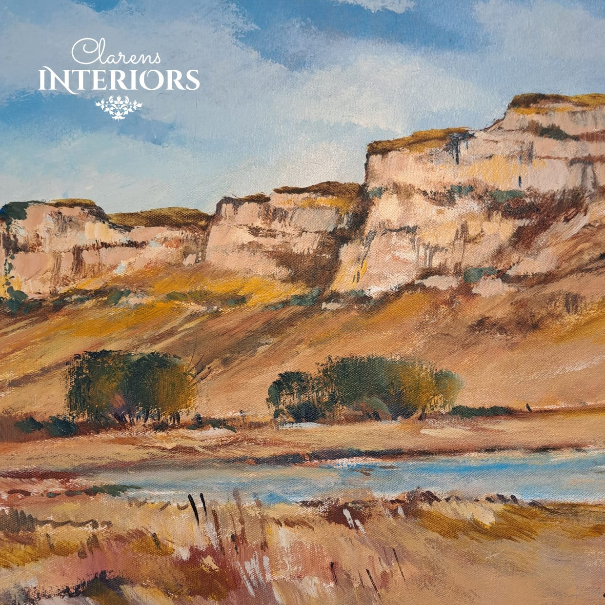 Original Art - Richard Rennie Landscape - Clarens Interiors