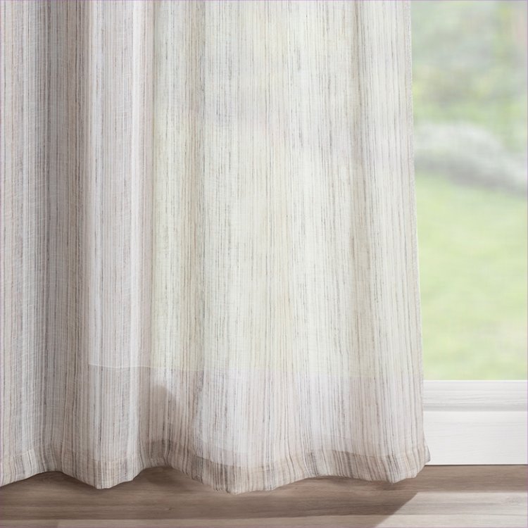 Timeless Lined Sheer Curtain
