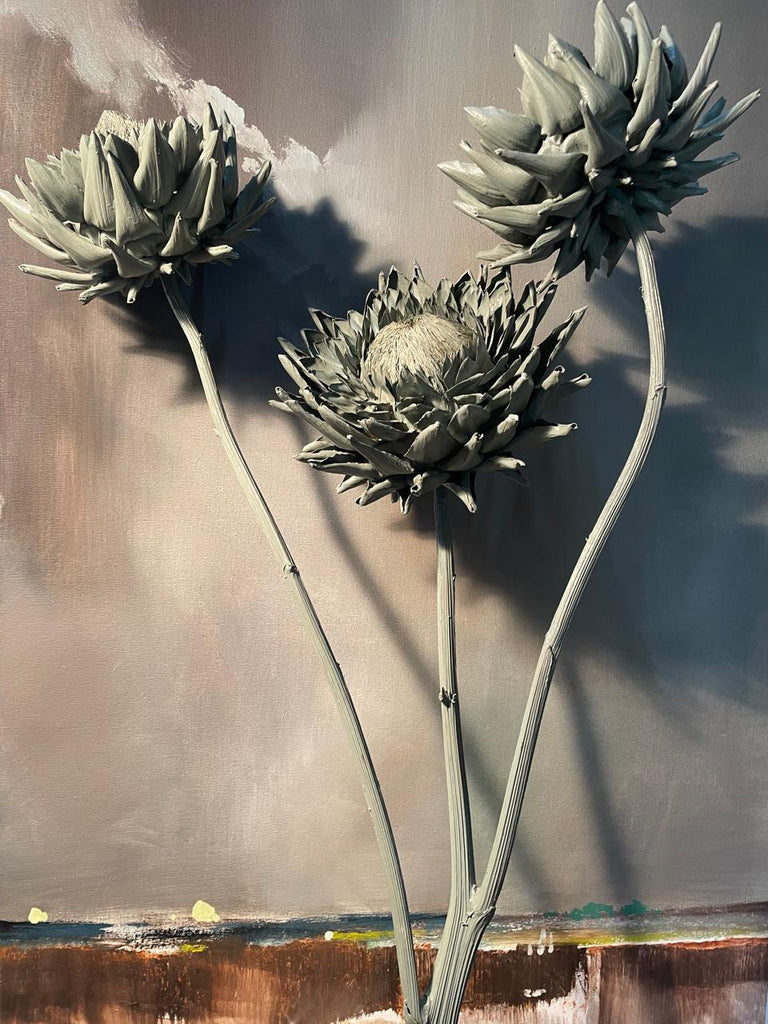 Forever Joy | 3-Bud Tall Sculpture