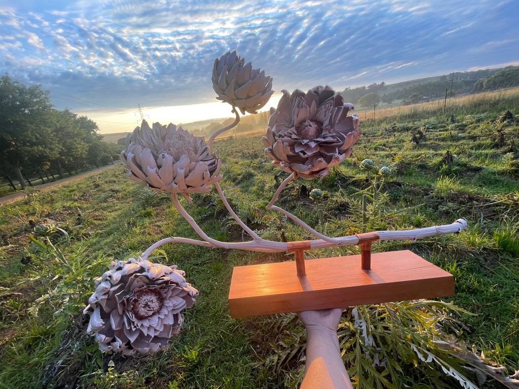 Forever Joy Sculpture in Soft Pink