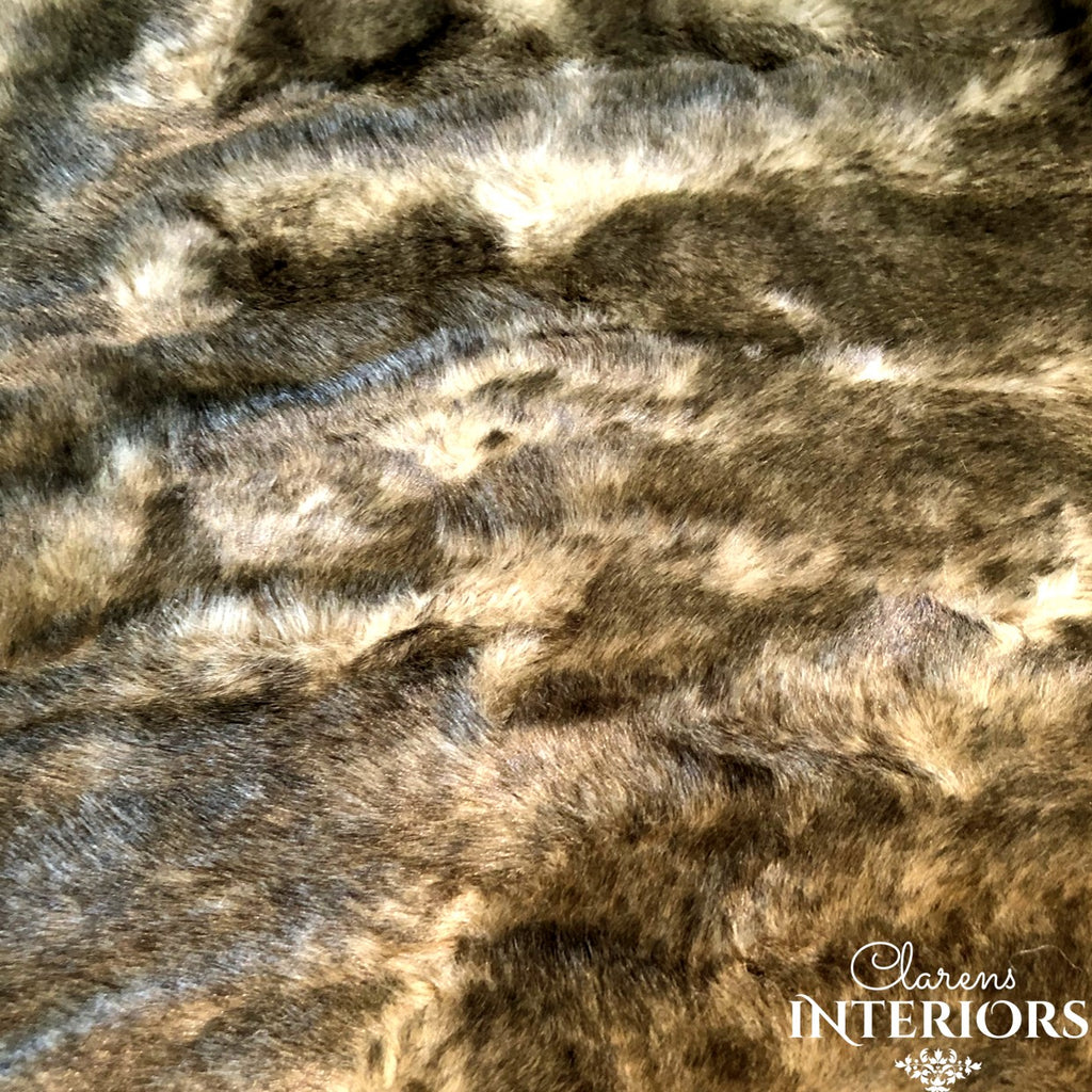 Yukon Fur Throw - Matcha