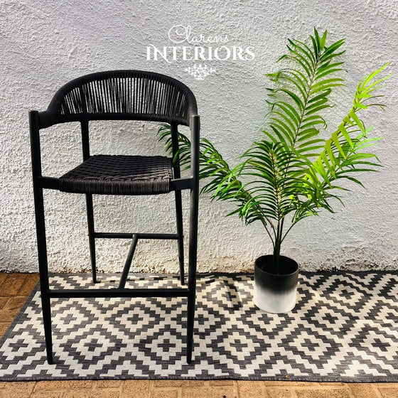 Iona Outdoor Bar Chair Slate