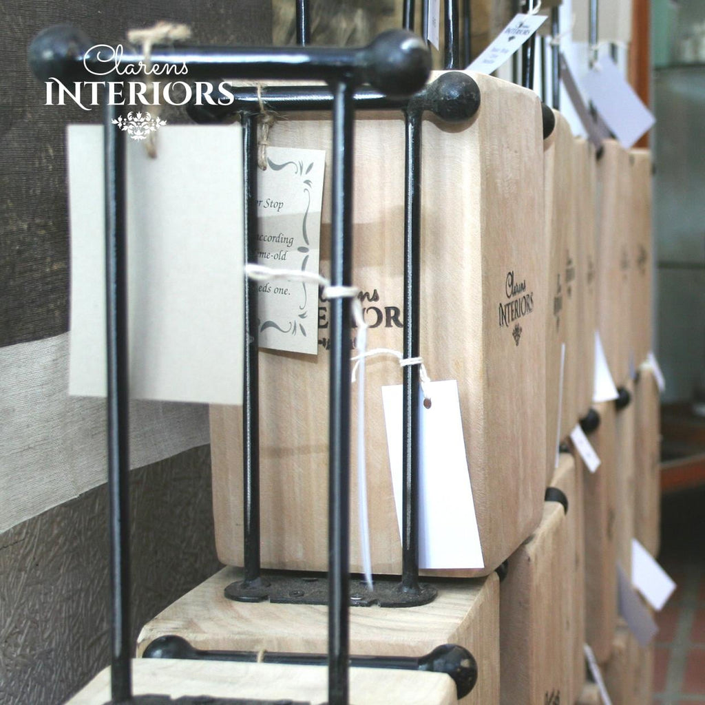 Door stop - Iron handle