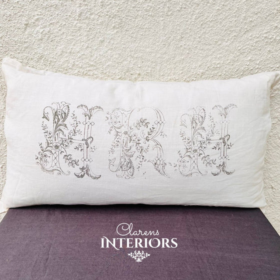 Linen Scatter - French Letters