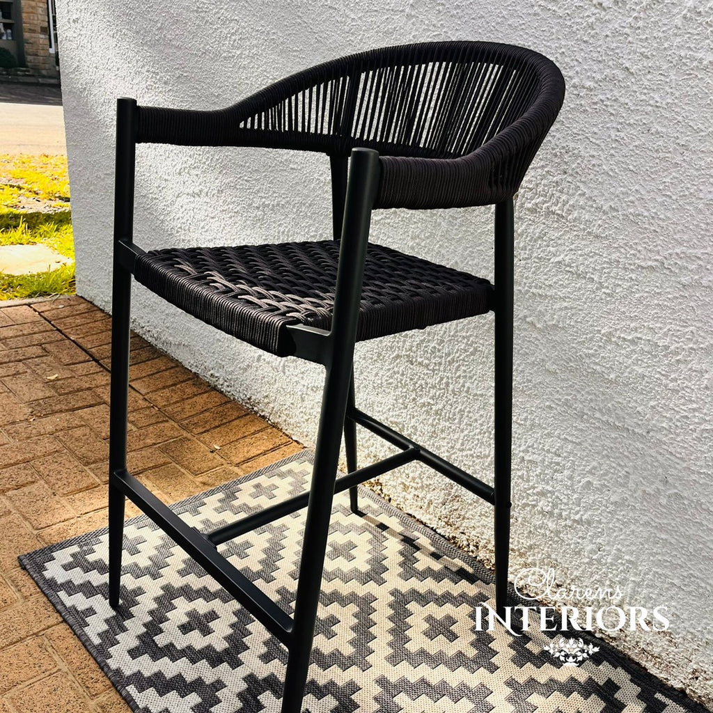 Iona Outdoor Bar Chair Slate