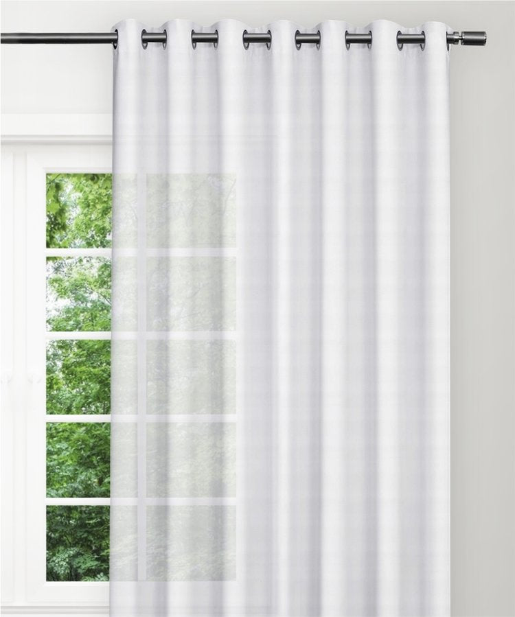 Aerial Unlined Sheer Curtain