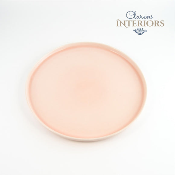 Kiki Dinner Plate - Pink Gloss