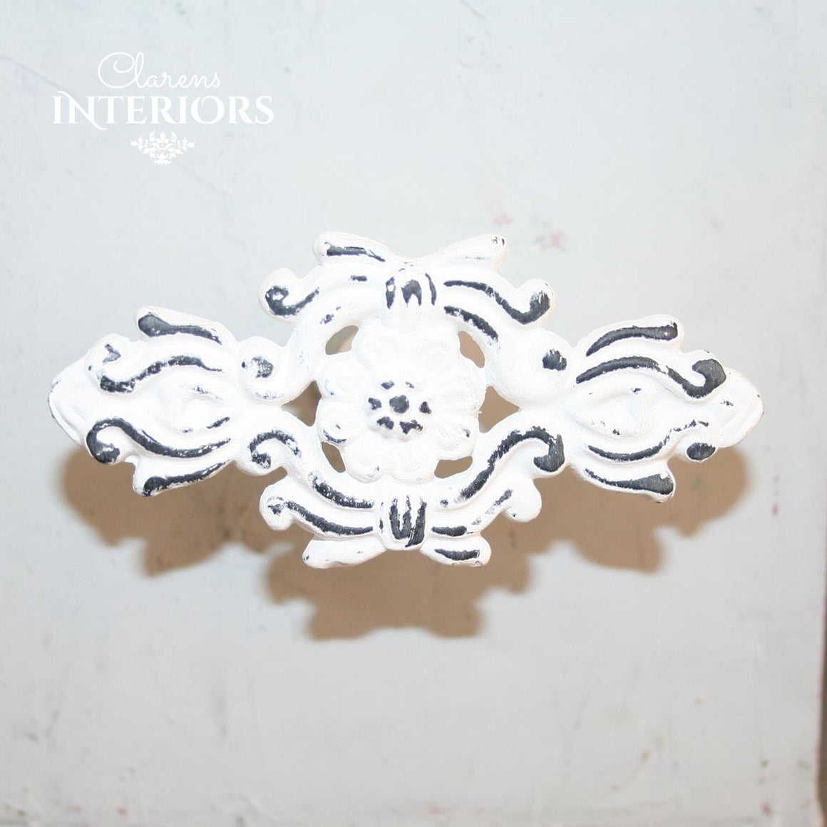 Ornate iron knob