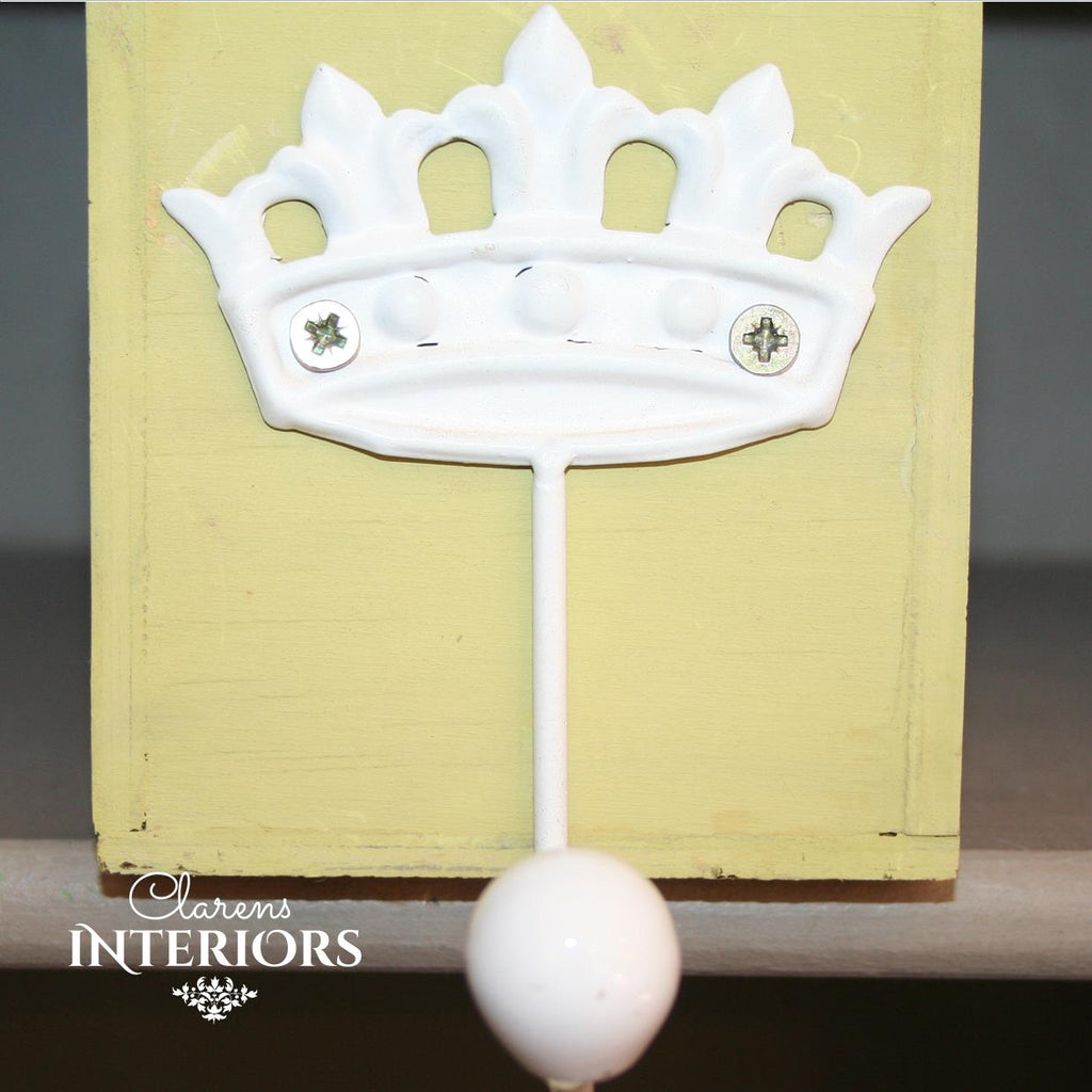 Metal hook white