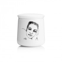 Canister with lid - Cover girl