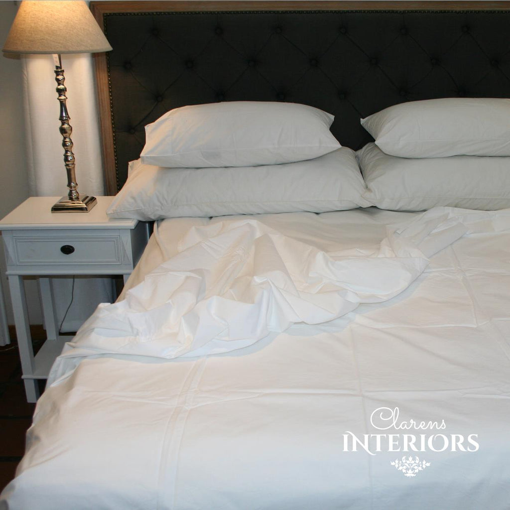 250TC Cotton White Flat sheet